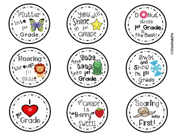 Student Gift Tags-1st Grade Edition by 2teachalatte | TpT