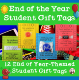 Student Gift Tags for End of Year