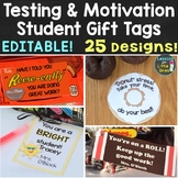 Student Gift Tags for Testing, Motivation, Rewards, Growth