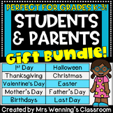 Student Gifts and Parent Gifts Bundle! Gifts To and From S