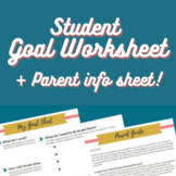 Student Goal Worksheet