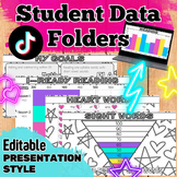 Student Goals and Data Conference Folders - Digital Presen