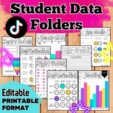Student Goals and Data Conference Folders - Printable Form