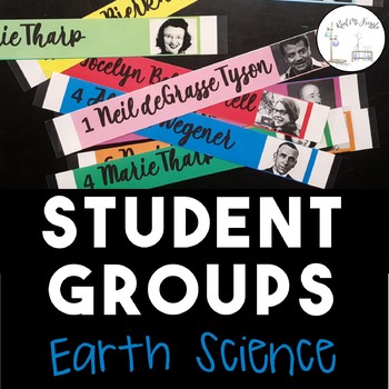 Preview of Student Groups (Earth and Space Science)