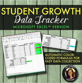 Preview of Student Growth Data Tracker - Microsoft Excel