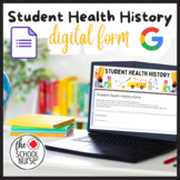 Student Health History Form