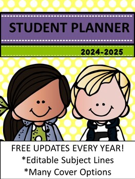 Preview of Student Homework Planner