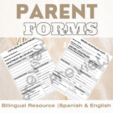 Student Information Form | Parent forms | Bilingual Resource
