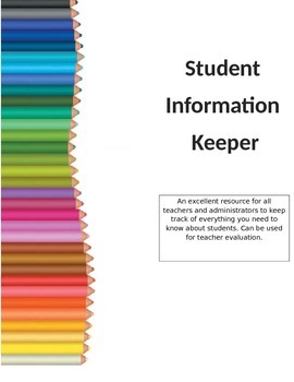 Preview of Student Information Keeper