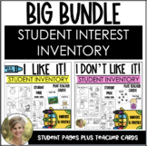Student Interest Inventory: Likes & Dislikes Back to Schoo