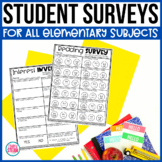 Student Interest Survey Elementary