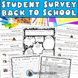 Student Interest Survey Beginning of the School Learning I
