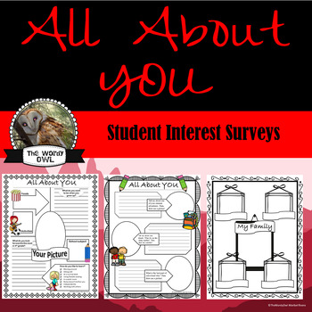 Preview of Student Interest Surveys