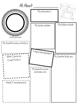 Student Interview (All About Me) Activity by Mrs Kings Things | TPT