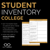 Student Inventory: College Level