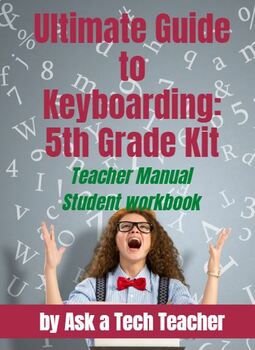 Preview of Student Keyboarding Workbook: 5th Grade