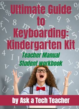 Preview of Student Keyboarding Workbook: Kindergarten