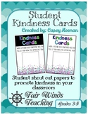 Student Kindness Cards