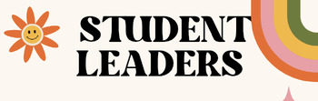 Preview of Student Leaders Poster (electives student jobs)