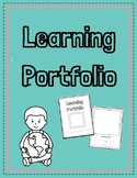 Preview of Student Learning Portfolio with multi year options