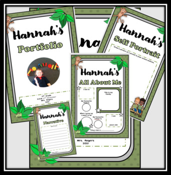 Preview of Students Individual Learning and Assessment Portfolio ~ Editable