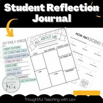Preview of Student Learning Reflection Journal