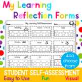 Student Learning Self-Assessment Forms