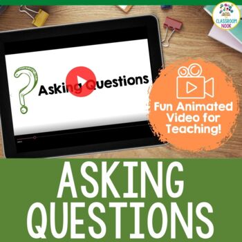 Preview of VIDEO:  Asking Questions (Reading Comprehension Strategy Instruction)