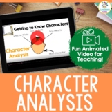 VIDEO:  Character Analysis in Fiction (Reading Skill Instruction)