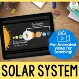 VIDEO:  Solar System (8 Planets, The Sun, Rotation & Revol