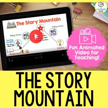 Preview of VIDEO:  The Story Mountain (Structure of a Fiction Text) Reading Skills
