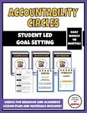 Student Led Accountability Circle Scripts: BEHAVIOR/ACADEM