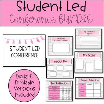 Preview of Student Led Conference BUNDLE