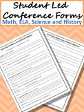 Student Led Conference Forms