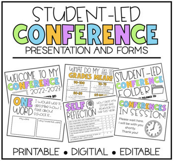Preview of Student-Led Conference // Parent-Teacher Conference