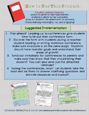 Student Led Conference Planning Template and Invite