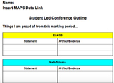 Student Led Conference Template