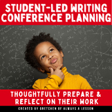Student-Led Writing Conference Planning Sheet