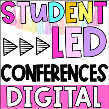 Preview of Student Led Conferences -- DIGITAL & EDITABLE