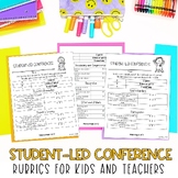 EDITABLE Student Led Conferences Form | Parent Teacher Con