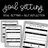 Student-Led Goal Setting + Self Reflection