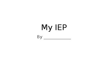 Preview of Student Led IEP