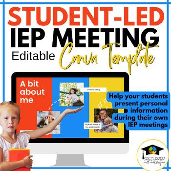 Preview of Student-Led IEP Meetings for Special Education