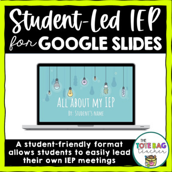 Preview of Student-Led IEP for Google Slides