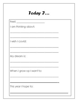 First Day of School Student Led Information Sheet by The Teacher Place