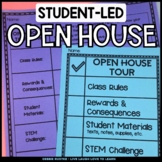 Student-Led Open House or Back to School Night - Editable