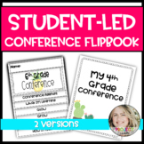 Student Led Parent Teacher Conference Flipbook and Worksheets