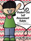 Student-Led Self Assessment: Marzano Levels of Understanding