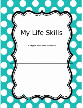 Preview of Student Life skills Journal