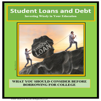 Preview of STUDENT LOANS AND DEBT, Investing, Personal Finance, Life Skills, Careers